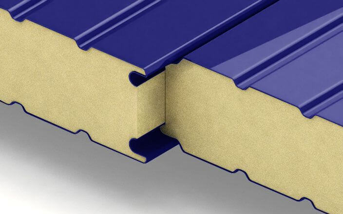 Сэндвич-панели стеновые с наполнителем из ППУ (пенополиуретана)